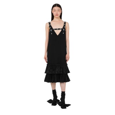 THE STRETCH CREPE DRESS